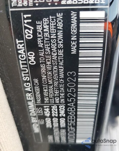 2011 Mercedes-Benz C 300 Luxury/Sport из США, поврежденный, VIN WDDGF5EB6BA525023